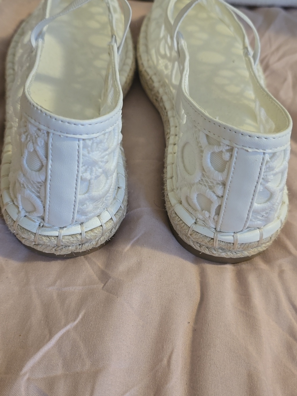 Target White Floral Lace Mary Jane Flats - Picture 3 of 3